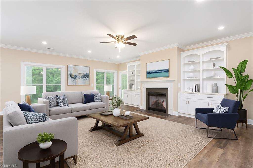 311 Marigold Lane Lexington, NC 27292 - Photo 4 of 48 Virtually staged photo of the living room