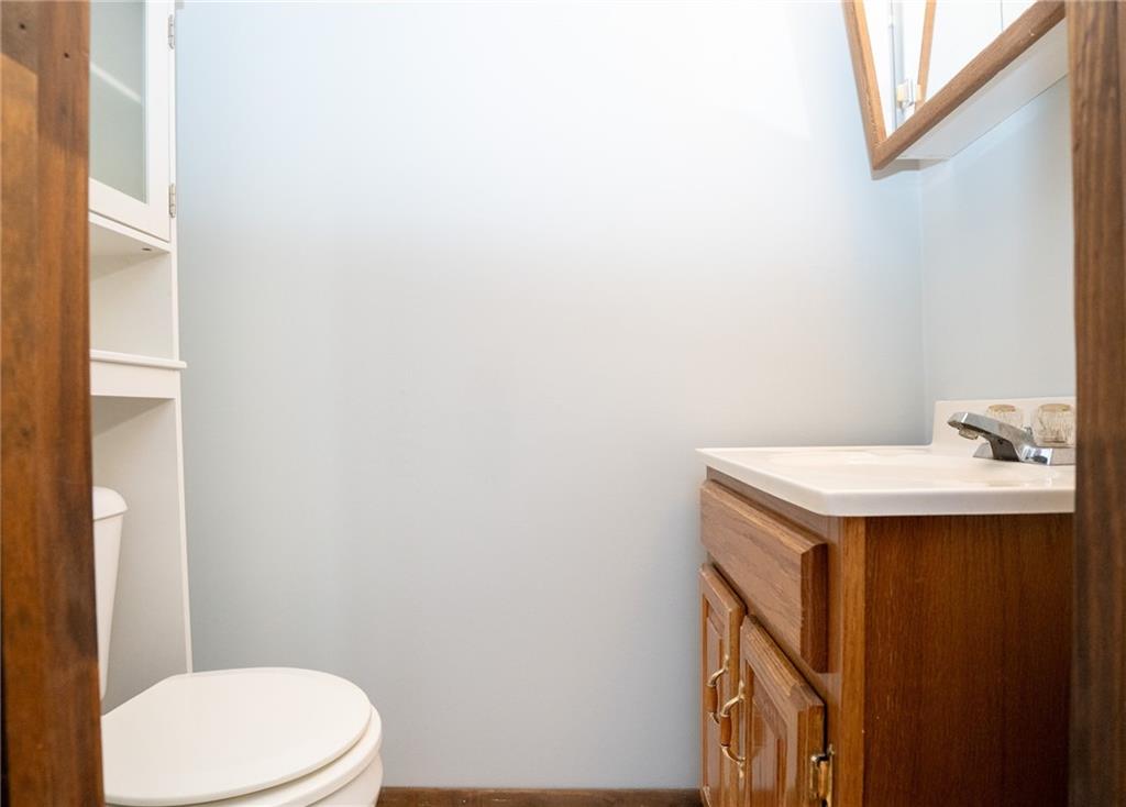 10 North Street Atlasburg, PA 15004 - Photo 18 of 27 a bathroom with a sink and a toilet