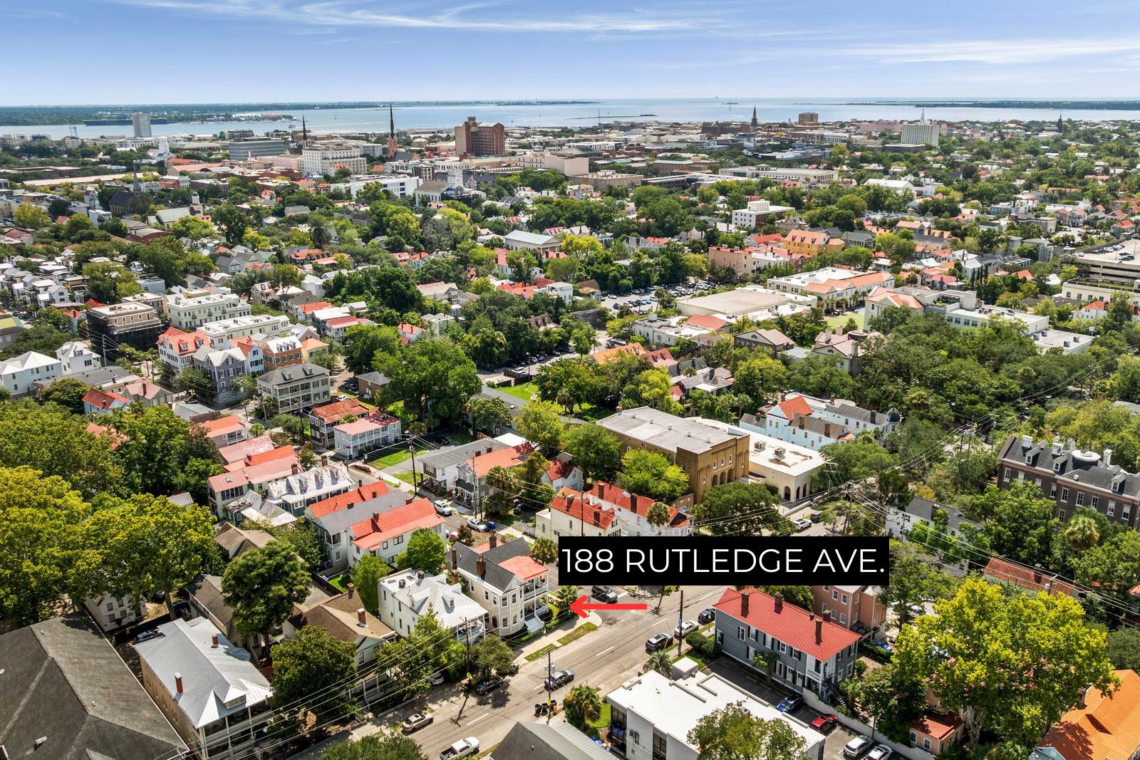 188 Rutledge Avenue Charleston, SC 29403 - Photo 47 of 47 Aerial View