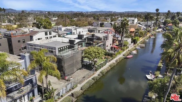 a view of a city with ocean