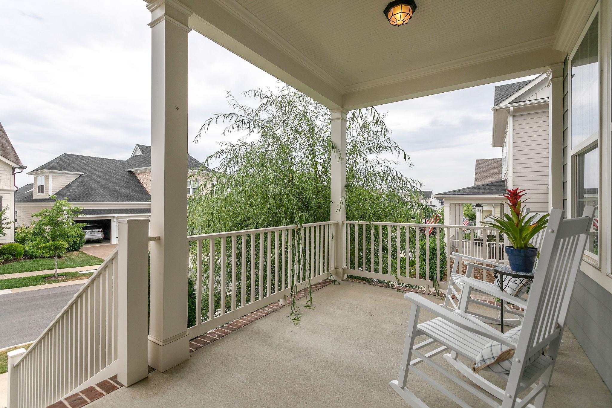 430 Alfred Ladd Road East Franklin, TN 37064 - Photo 3 of 30 Porch sits up high enough to have wonderful views.