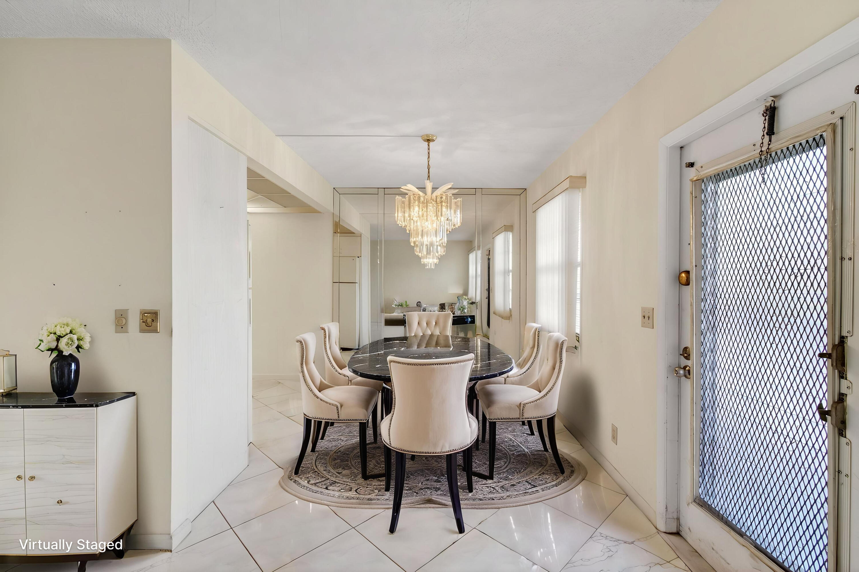 3044 Lincoln A Boca Raton, FL 33434 - Photo 3 of 100 VIRTUAL STAGING Dining Room - Luxury - 5