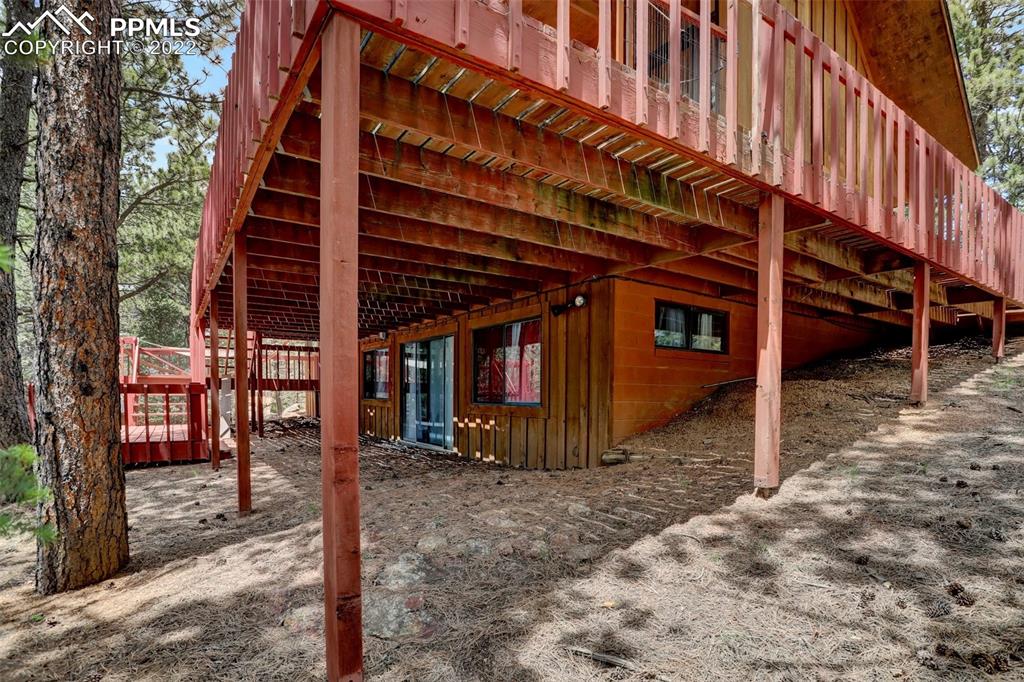 756 Spring Valley Drive Divide, CO 80814 - Photo 39 of 50 a view of a house with a porch