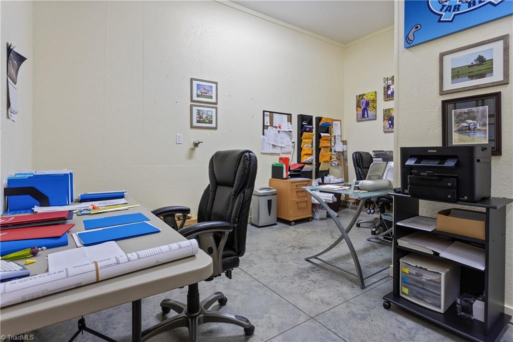 7869 Sutter Road Greensboro, NC 27455 - Photo 37 of 50 Office in detached garage with private entry