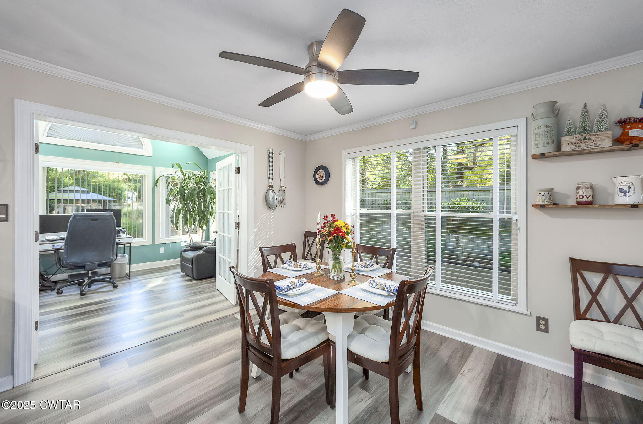160 Plantation Road Jackson, TN 38305 - Photo 11 of 50 a view of a dining room with furniture window and outside view