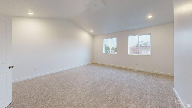 777 Pheasantbrook Drive, Unit 2B Centerville, UT 84014 - Photo 25 of 42 Spacious room featuring neutral carpet flooring, recessed lighting, and two windows providing exterior light