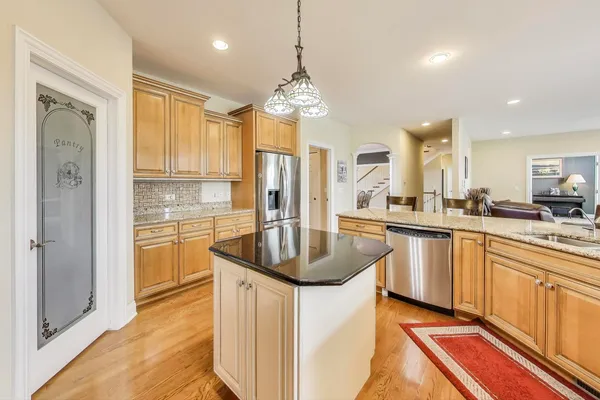 a living room with a couch