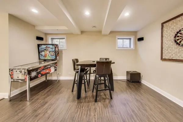 a view of a house with a garage