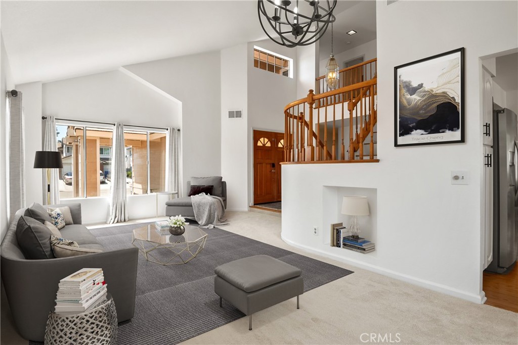 9376 Ruby Red Court Riverside, CA 92508 - Photo 12 of 54 a living room with furniture and a fireplace
