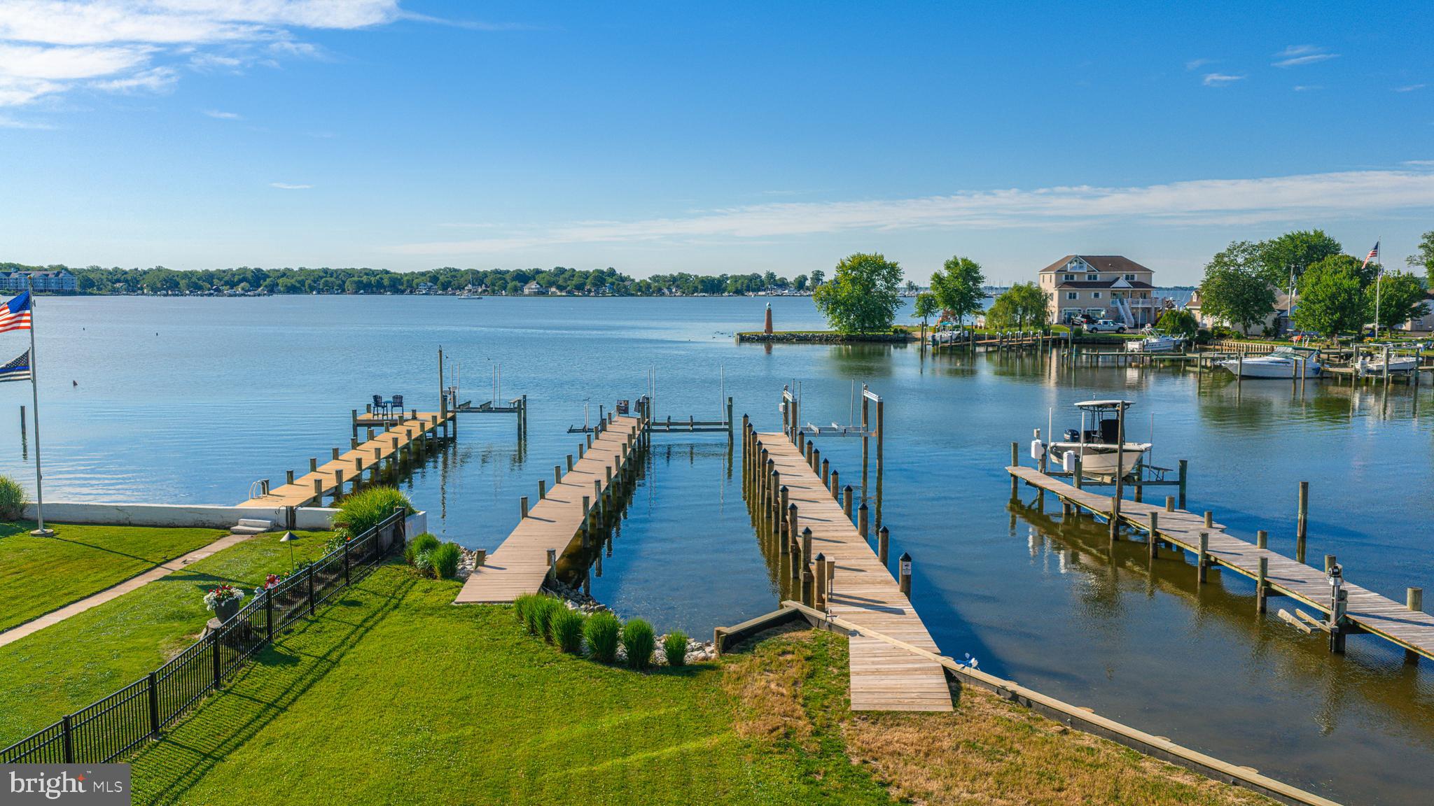 1117 Chester Road Middle River, MD 21220 - Photo 54 of 59 a view of a lake with houses in the background