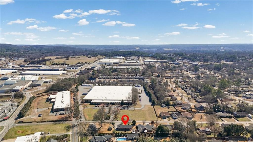 213 Cook Street Cartersville, GA 30120 - Photo 42 of 45 an aerial view of a city