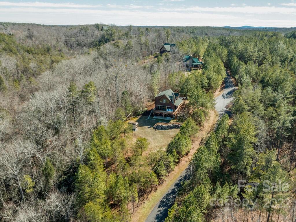 206 Legend Dr Mill Spring, Unit 8 Mill Spring, NC 28756 - Photo 6 of 47 a view of a forest with a street