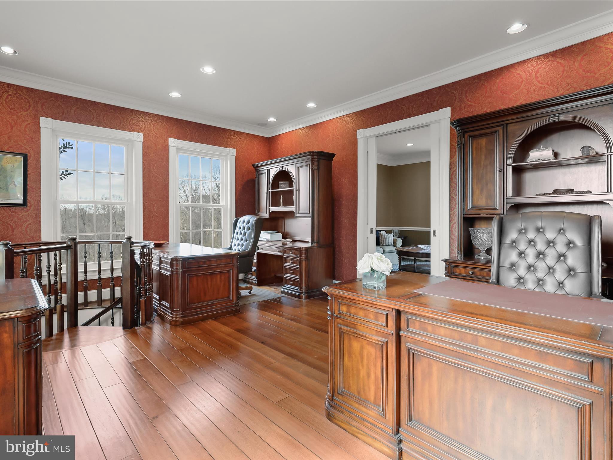 2612 Monkton Road Monkton, MD 21111 - Photo 27 of 81 a living room with furniture a large window with kitchen view