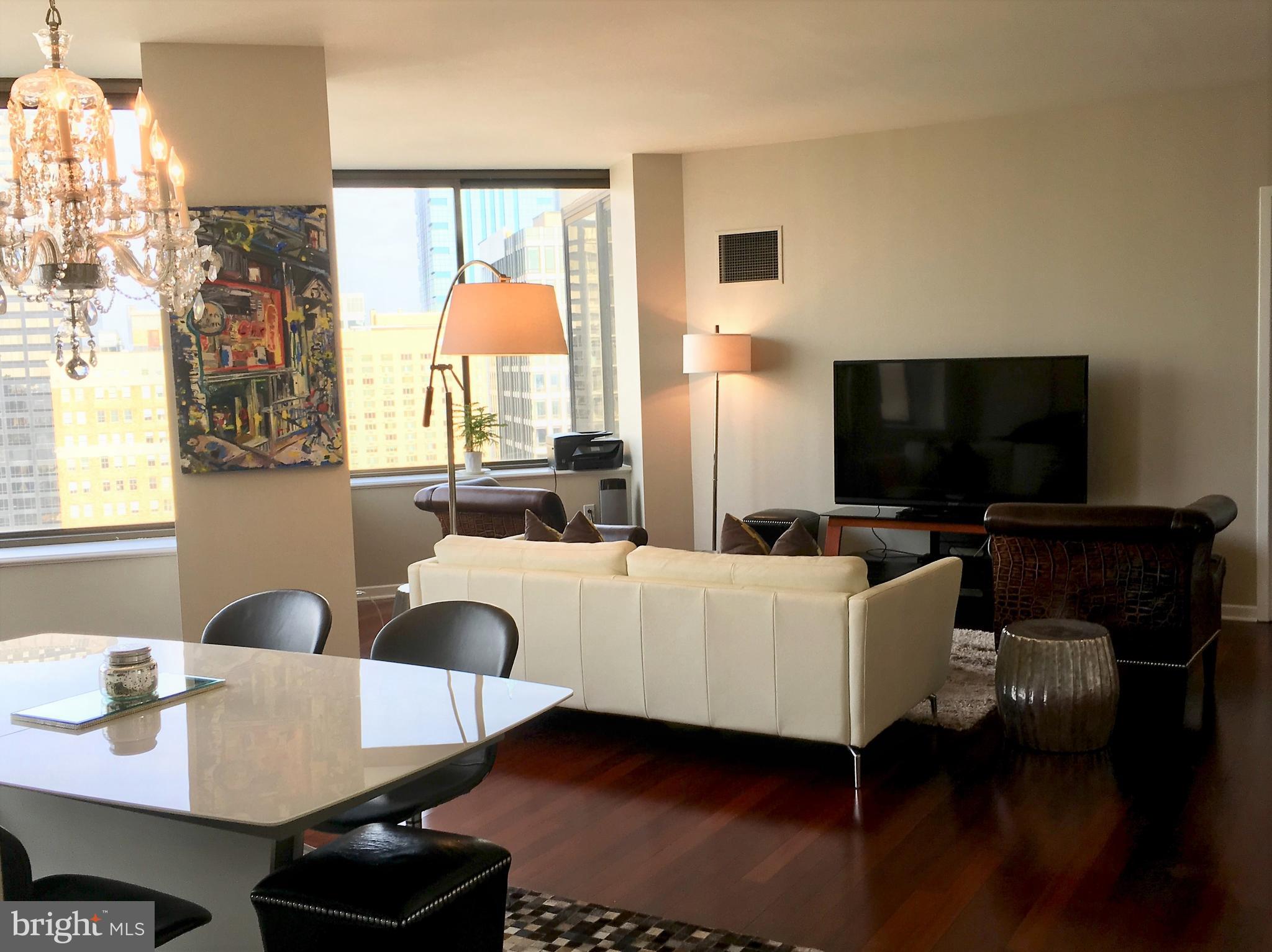 202-210 West Rittenhouse Square, Unit 2402 Philadelphia, PA 19103 - Photo 5 of 20 Dining and Living Areas