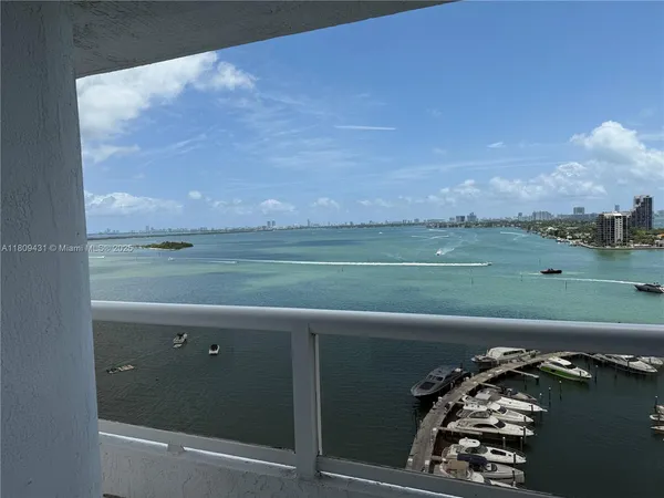 view of a two room next to a yard