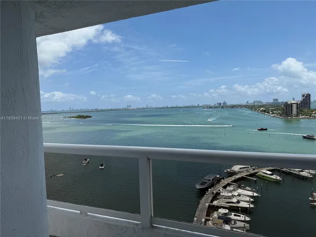 view of a two room next to a yard