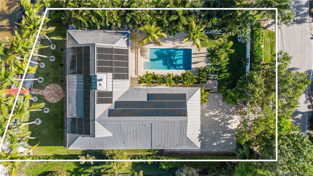 10 South Sewalls Point Road Stuart, FL 34996 - Photo 69 of 79 a view of house with a swimming pool