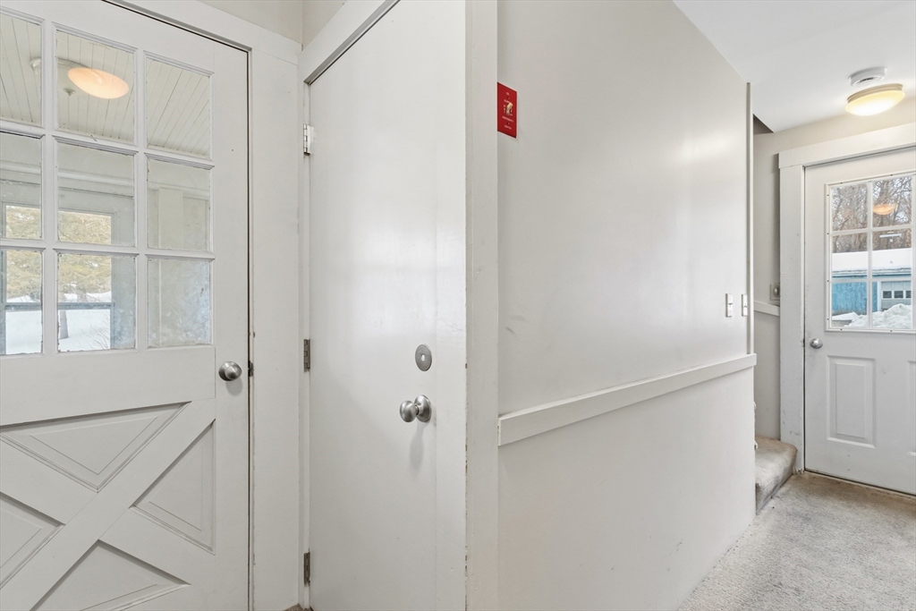 22 Gilboa Street Douglas, MA 01516 - Photo 18 of 21 a view of a hallway with closet