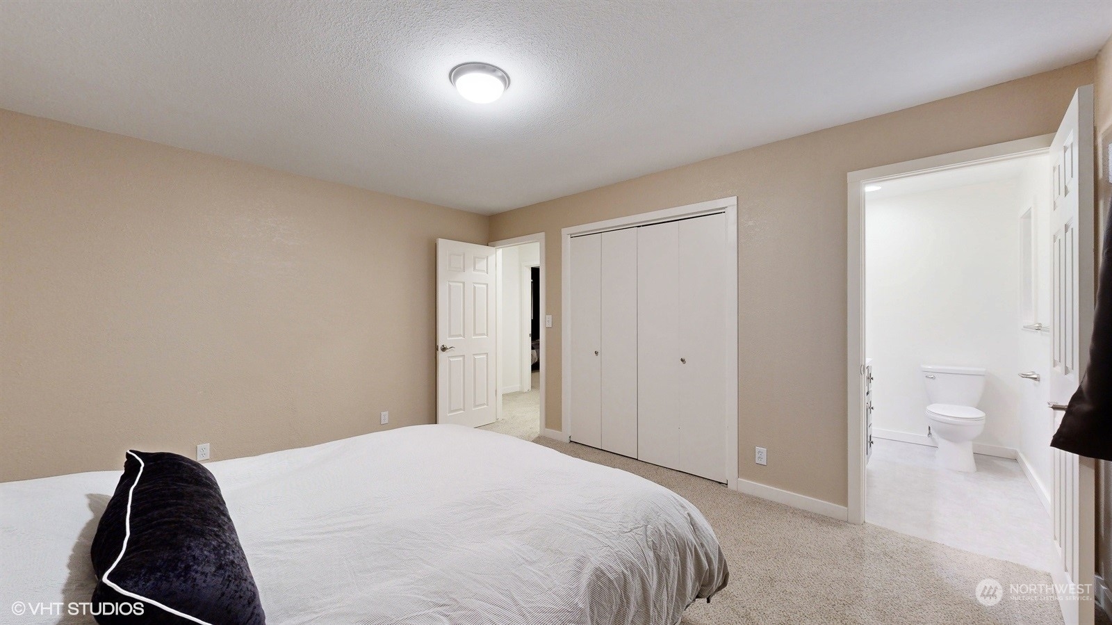 7933 191st Avenue Southwest Rochester, WA 98579 - Photo 21 of 36 a bedroom with a bed and a couch