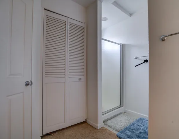 a storage room with storage and utility