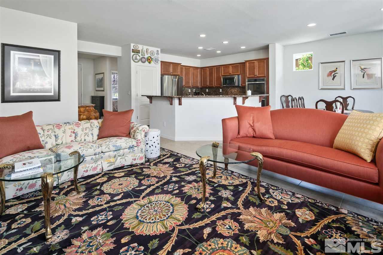 1420 Wakefield Trail Reno, NV 89523 - Photo 3 of 23 a living room with furniture and kitchen view