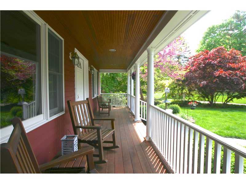 4 Florence Road Riverside, CT 06878 - Photo 2 of 25 a view of a chairs and table in the balcony
