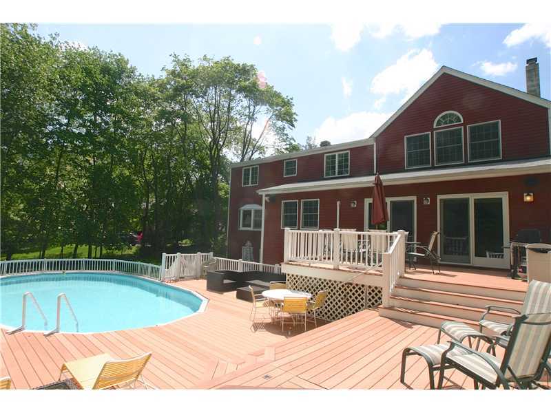 4 Florence Road Riverside, CT 06878 - Photo 23 of 25 a view of a house with pool and sitting area
