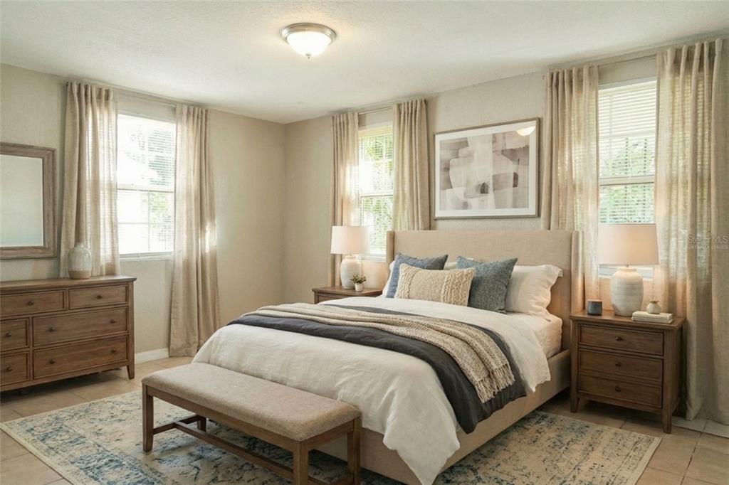 1105 West Nassau Street Tampa, FL 33607 - Photo 7 of 22 a bedroom with a bed and a window