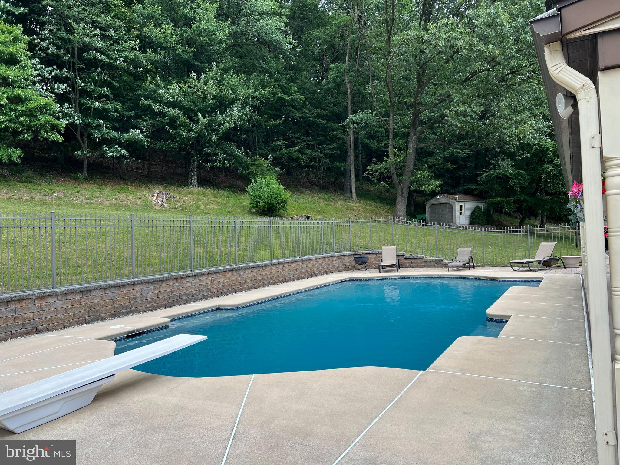 324 Miller Road Reading, PA 19608 - Photo 16 of 47 Diving Board is at the 8 Foot depth area