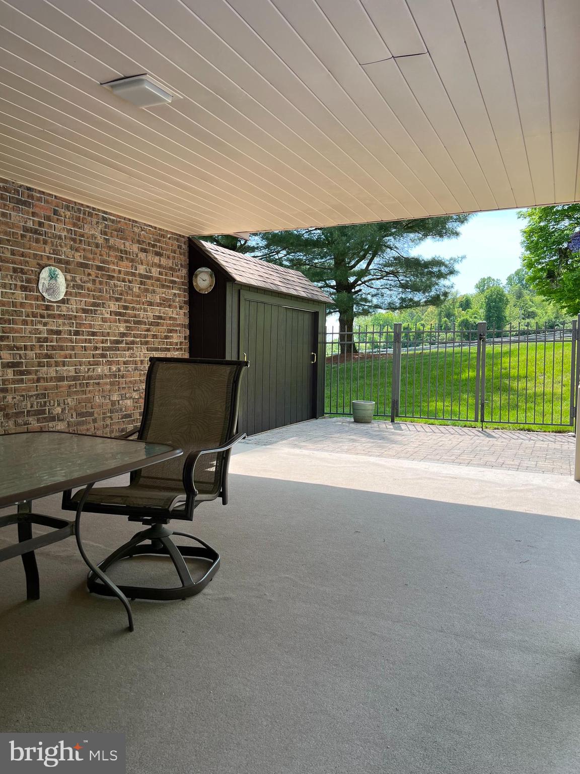 324 Miller Road Reading, PA 19608 - Photo 17 of 47 Easy access to Pool Pump House at end of patio