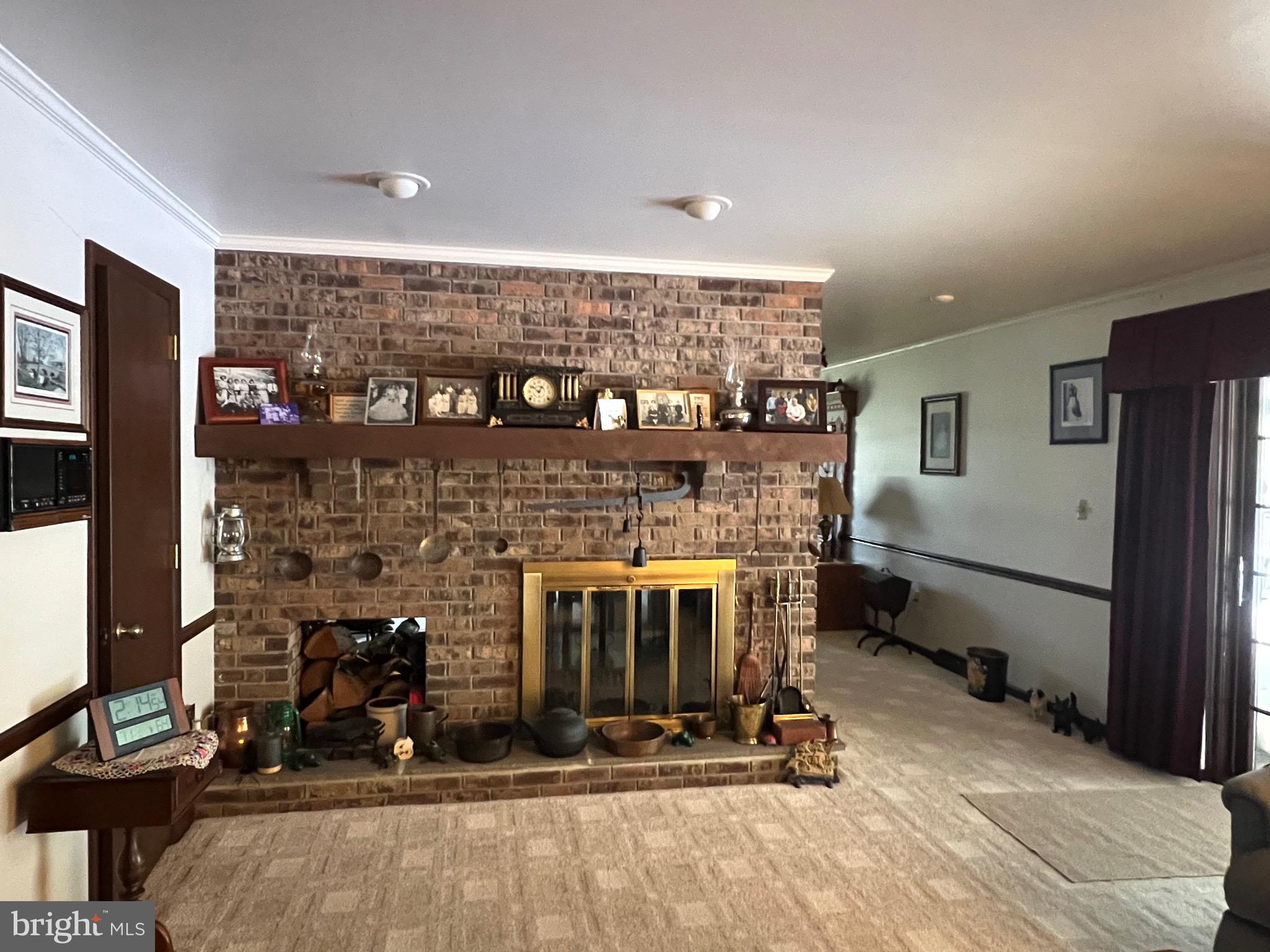 324 Miller Road Reading, PA 19608 - Photo 8 of 47 Double sided Wood Burning Fireplace, Rec room