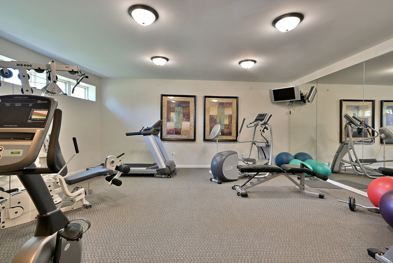 145 South York Street, Unit 404 Elmhurst, IL 60126 - Photo 6 of 28 a view of a room with gym equipment