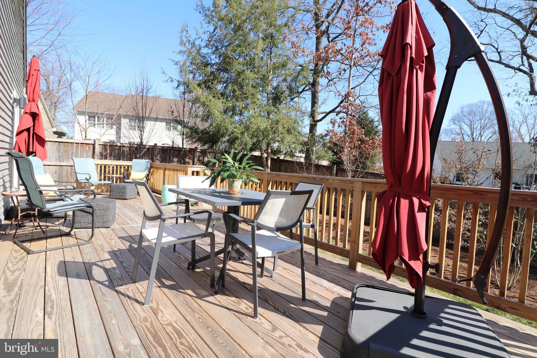 1400 Ritchie Court Annapolis, MD 21401 - Photo 31 of 58 Large Rear Deck