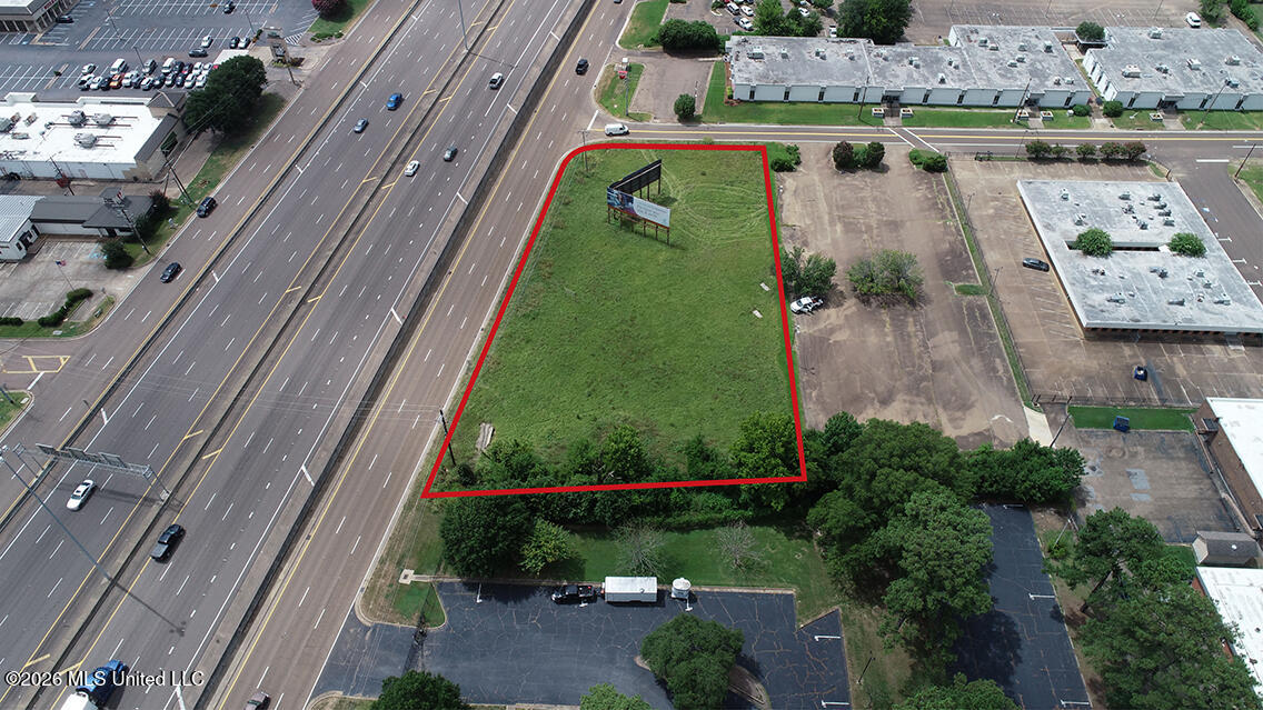 55 East Frontage Road Jackson, MS 39206 - Photo 2 of 5 I55 and Chastain Drive Lot Looking South