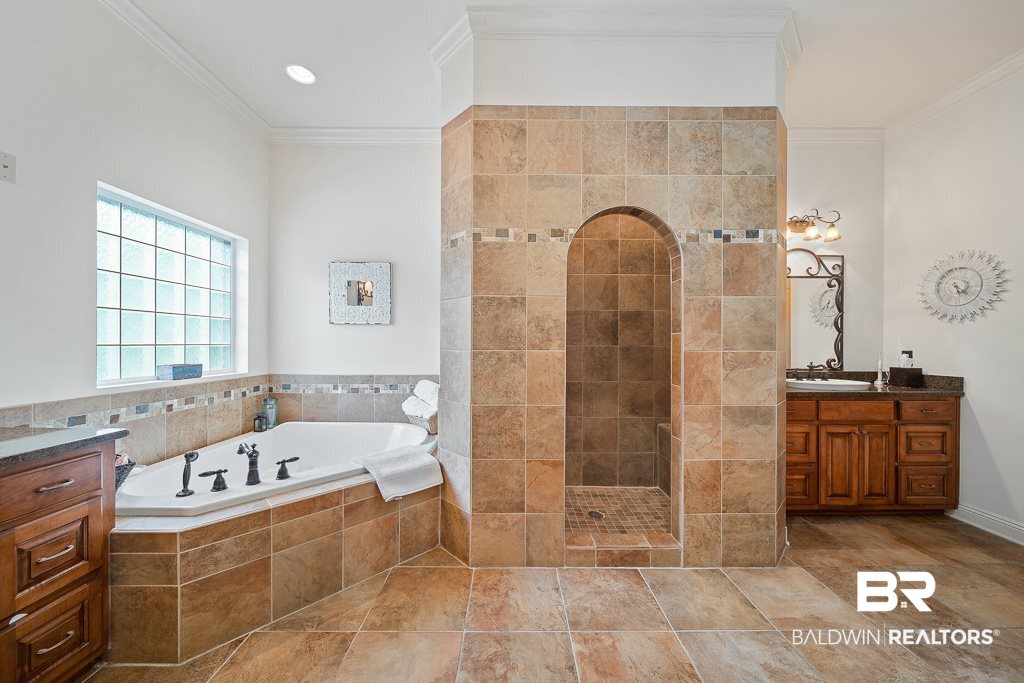 33433 Alder Circle Daphne, AL 36527 - Photo 19 of 50 Mst Bath w/beautiful tile