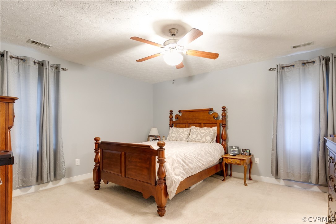 473 Winding Ridge Way Bumpass, VA 23024 - Photo 12 of 25 a bedroom with a bed and a chandelier