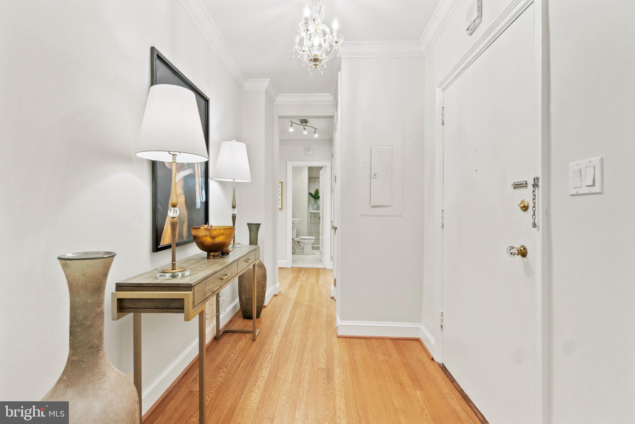 3601 Connecticut Avenue Northwest, Unit 106 Washington, DC 20008 - Photo 3 of 34 a view of a hallway with chairs