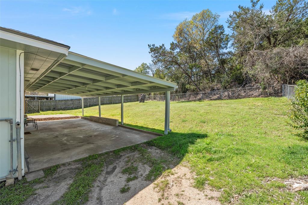 110 Butler Drive Valley Mills, TX 76689 - Photo 22 of 26 a view of a backyard