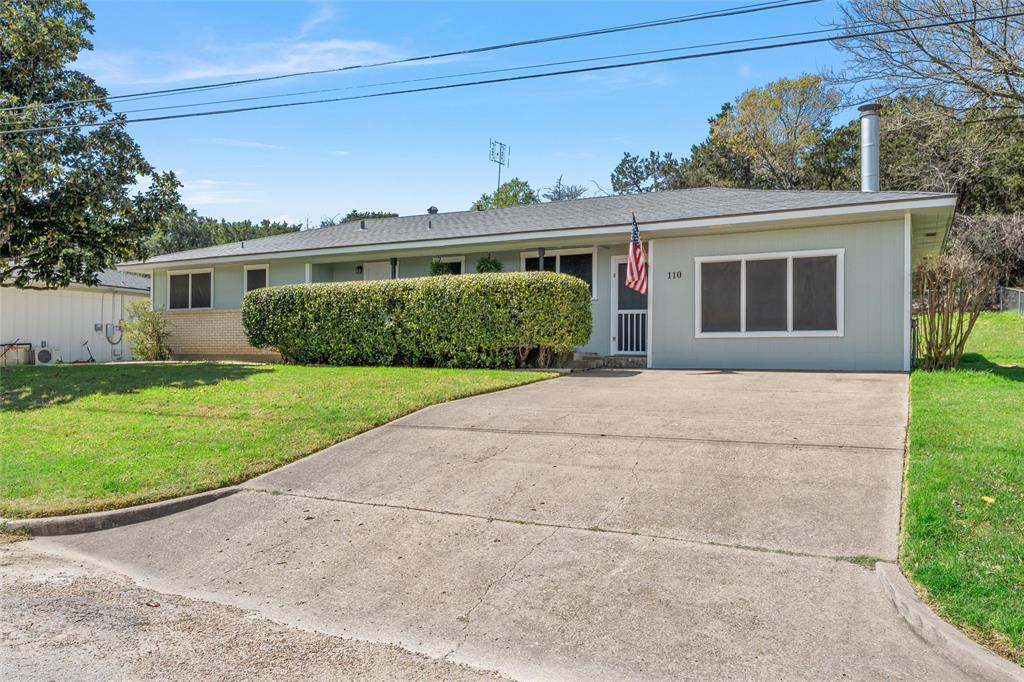110 Butler Drive Valley Mills, TX 76689 - Photo 3 of 26 front view of house with a yard