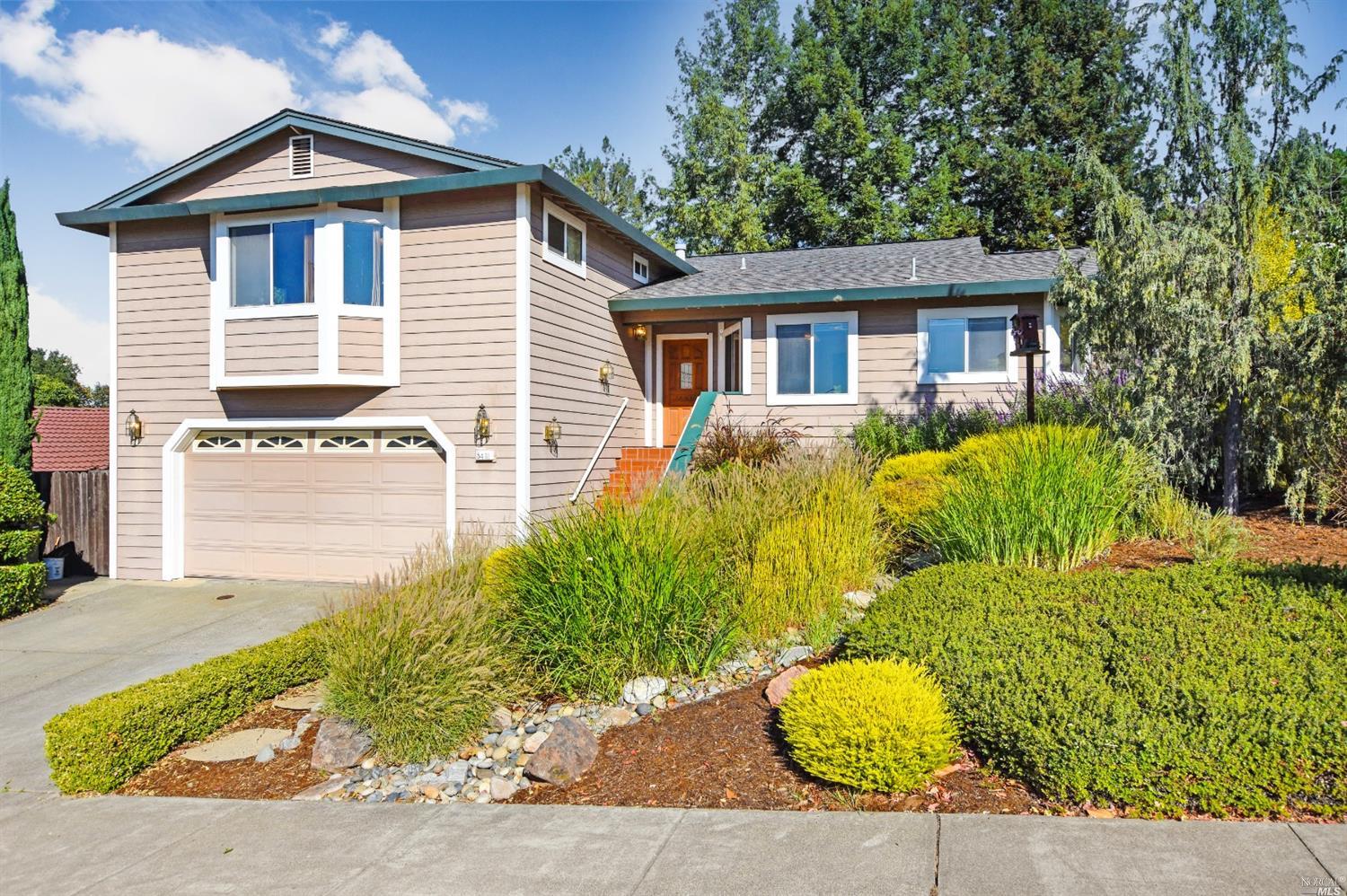 5431 Yerba Buena Road Santa Rosa, CA 95409 - Photo 1 of 1 a front view of a house with yard