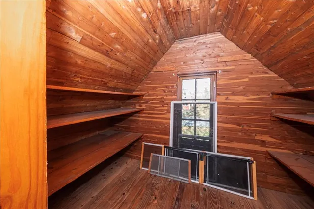 a view of room with window