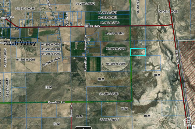 315 East State Road East Rush Valley, UT 84069 - Photo 2 of 3 Map of property location with property parcel outlined