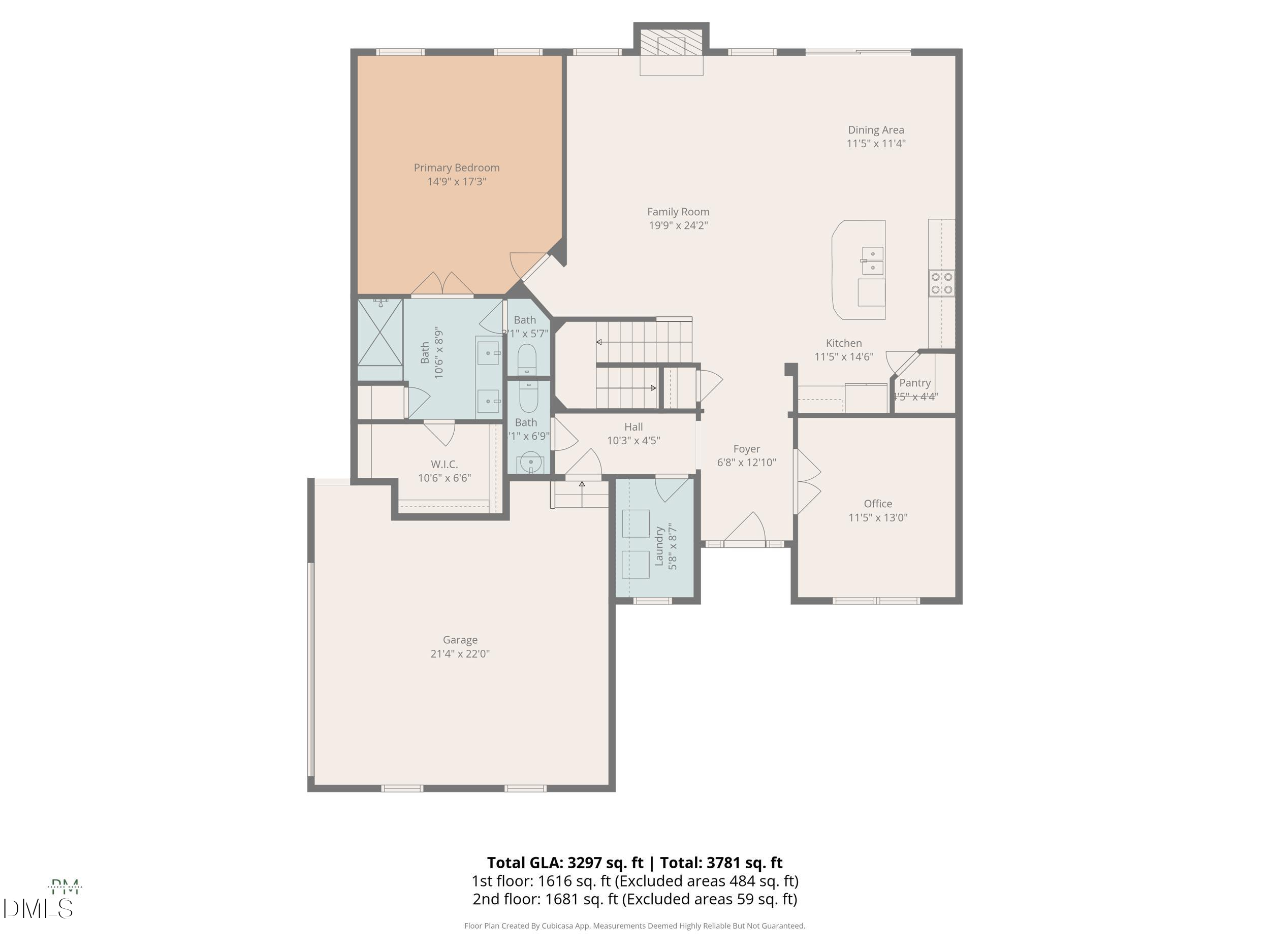 1024 JARRETT BAY Road Willow Spring, NC 27592 - Photo 42 of 43 a picture of a floor plan