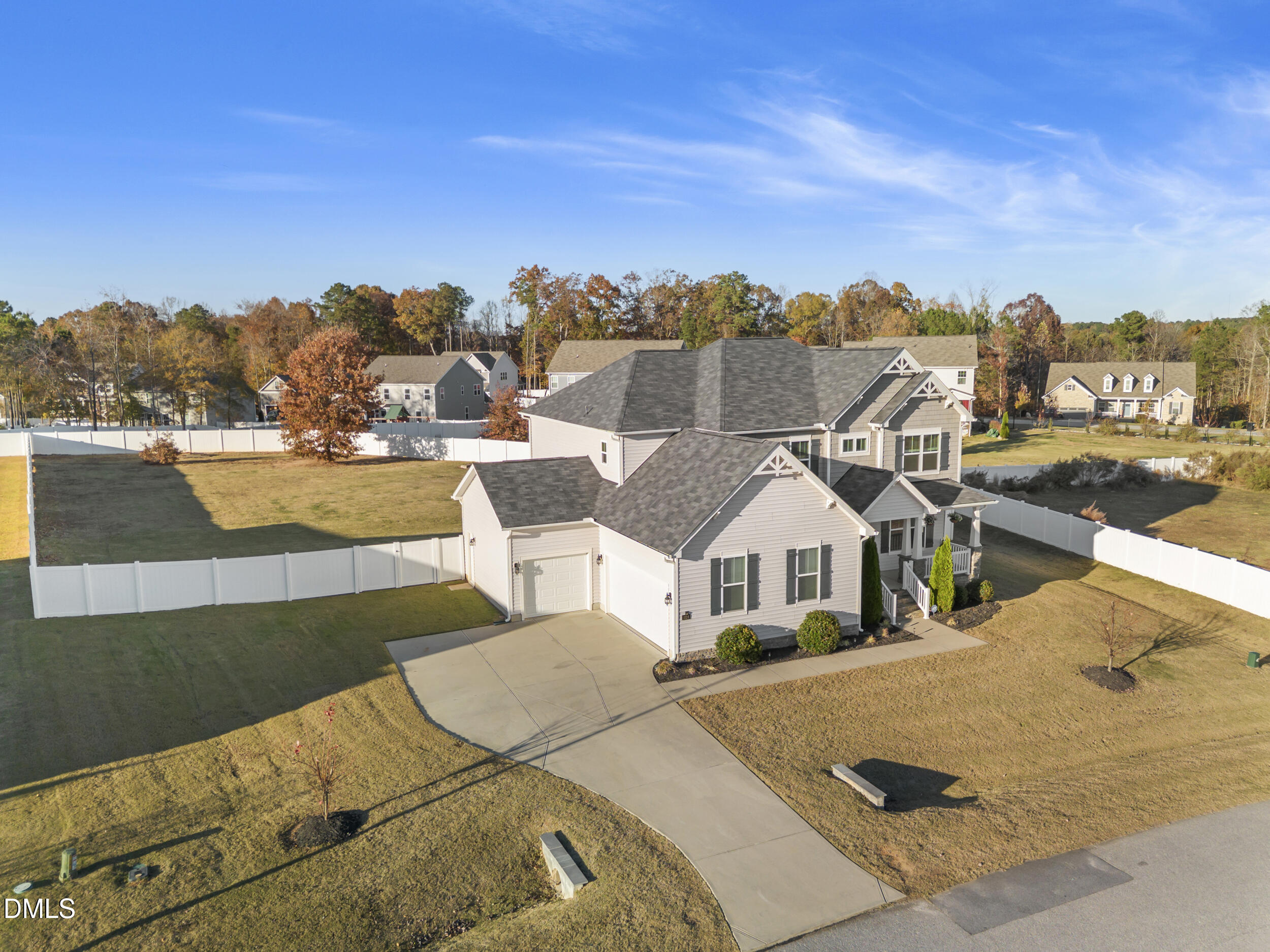 1024 JARRETT BAY Road Willow Spring, NC 27592 - Photo 6 of 43 a view of a house with a yard