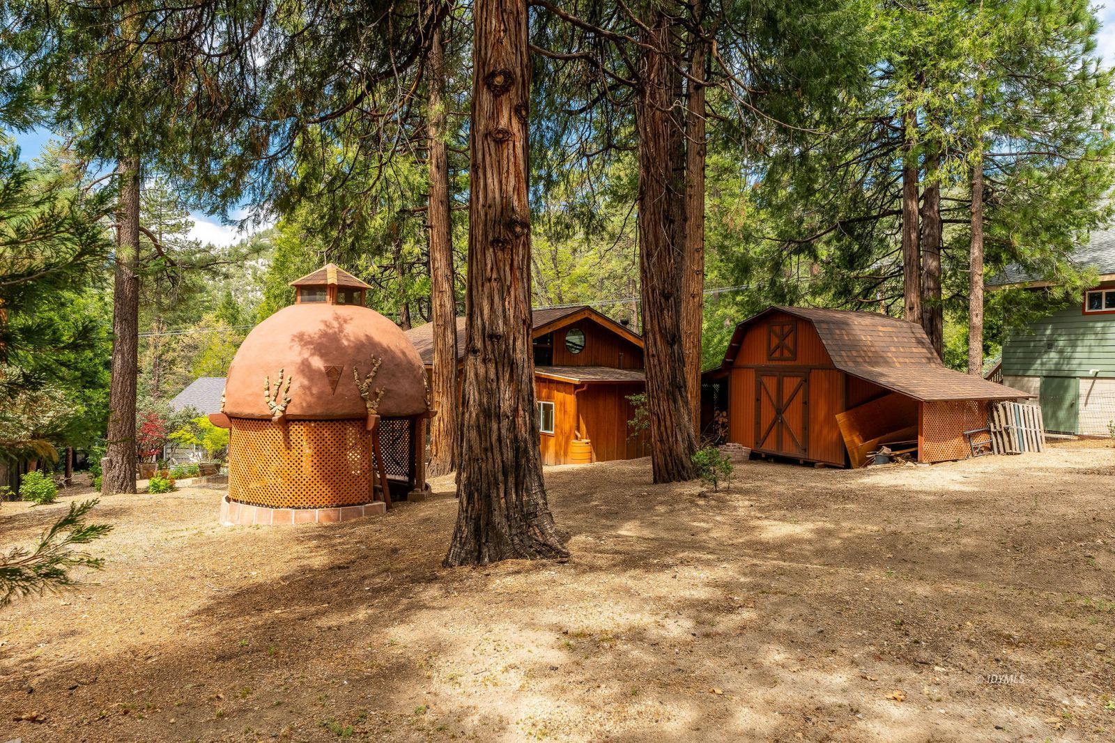 25106 Rim Rock Road Idyllwild, CA 92549 - Photo 65 of 71 Mushroom playhouse, shed, & back cabin