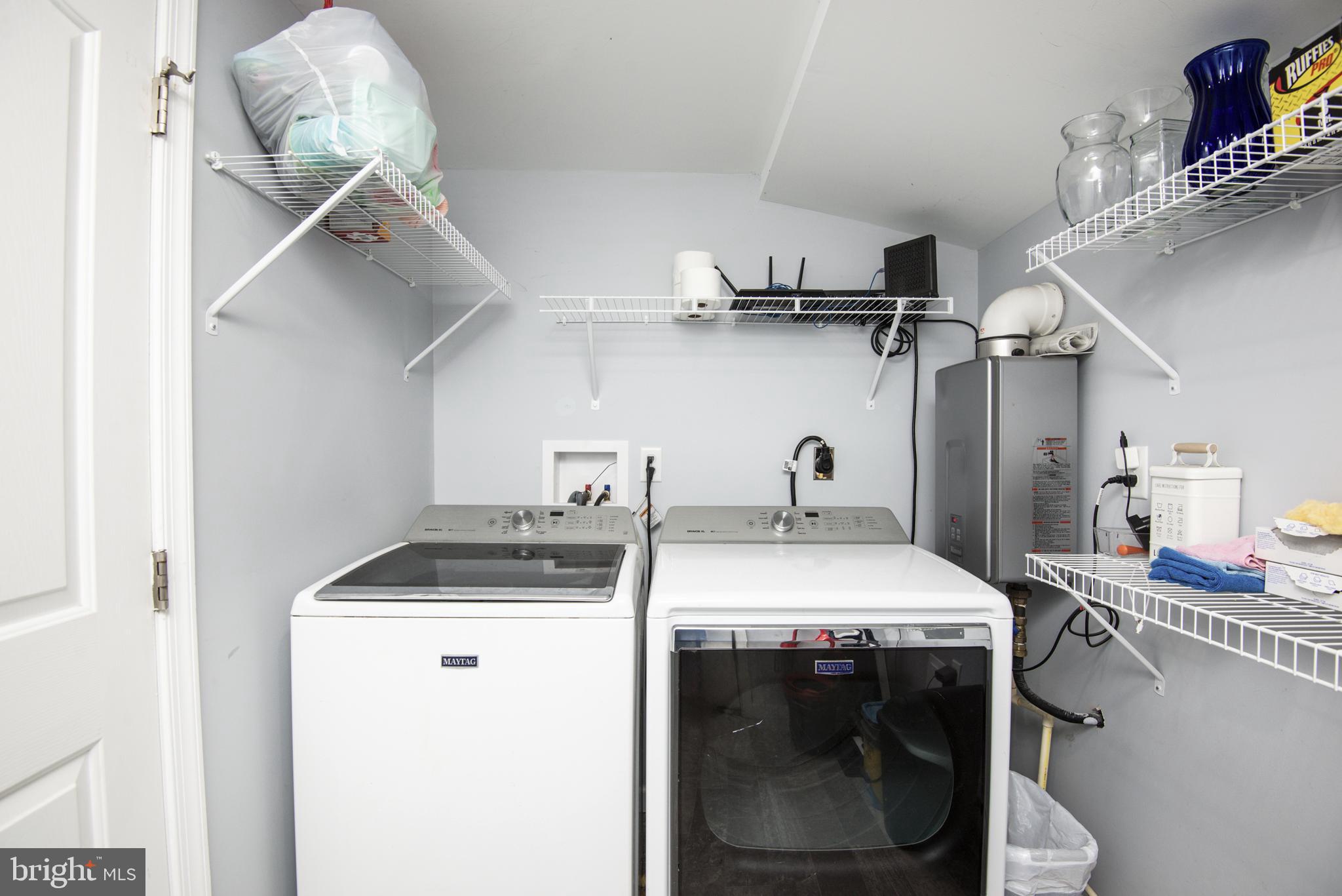 515 Franklin Street Denton, MD 21629 - Photo 13 of 21 a utility room with dryer and washer