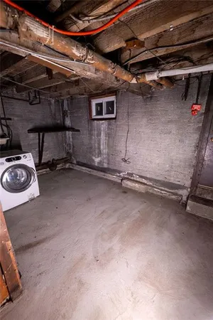 a view of storage and utility room