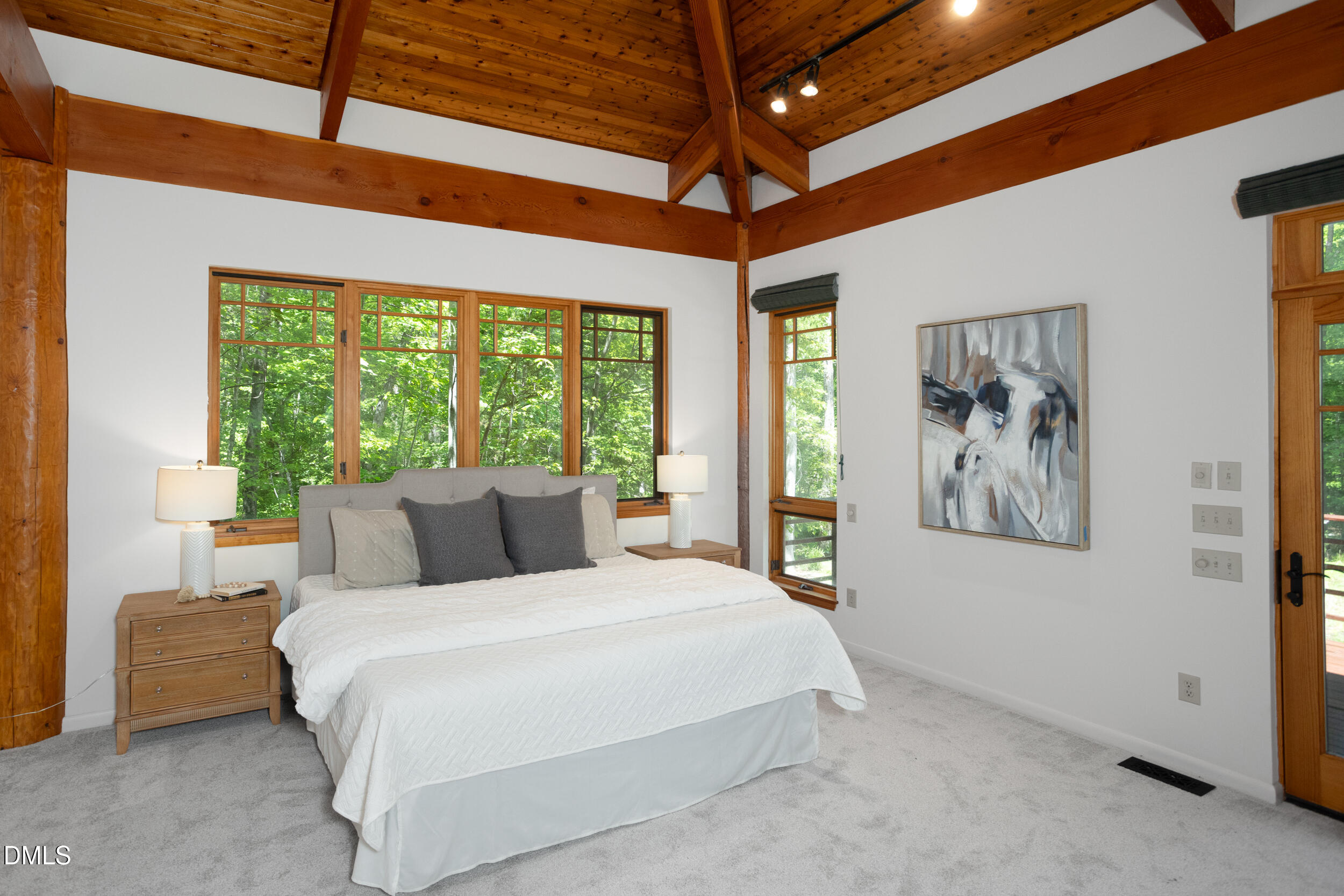 260 Bc Way Rougemont, NC 27572 - Photo 35 of 76 a bedroom with a large bed and a window