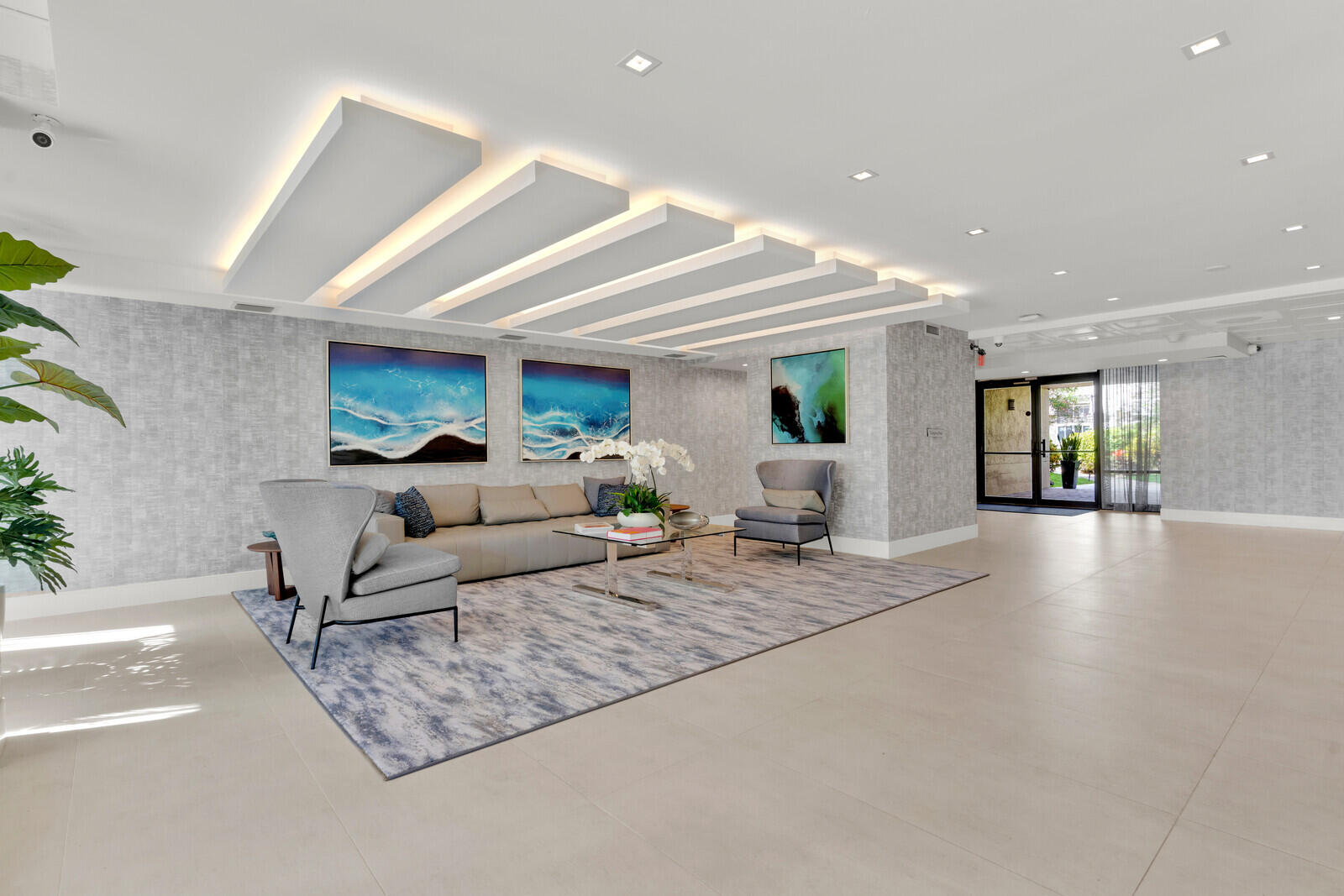 799 Jeffery Street, Unit 4070 Boca Raton, FL 33487 - Photo 21 of 41 a living room with furniture and wooden floor