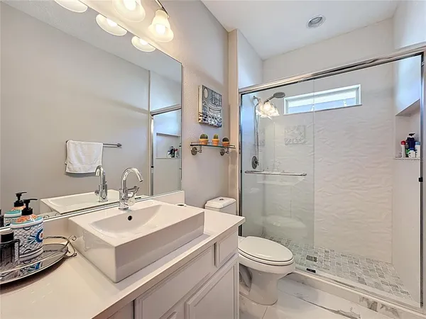 an aerial view of a football ground